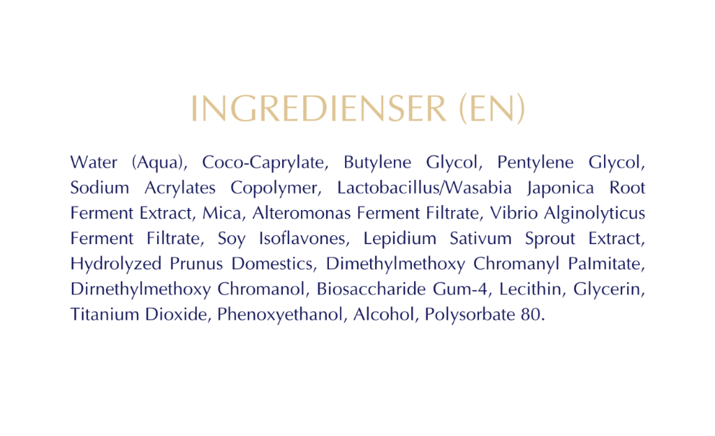 Biologique Recherche Sverige - creme Pigm 400 - ingredienser - neoskin - Jönköping