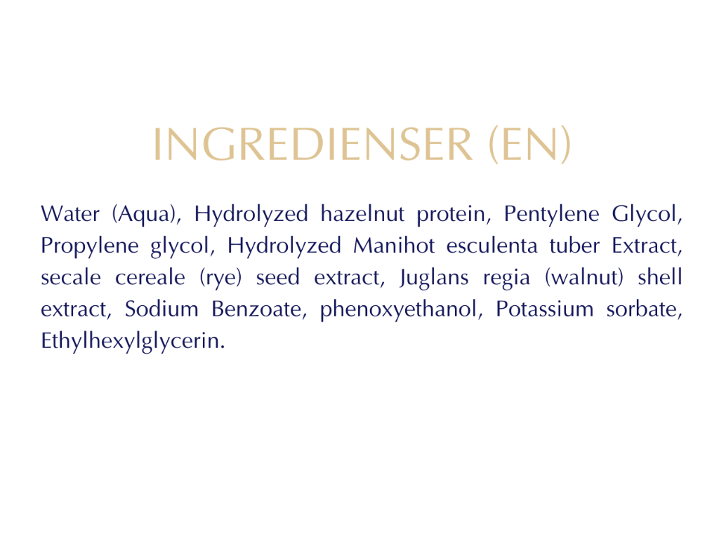 Biologique Recherche Sverige - VG Tensil - ingredienser - neoskin - Jönköping